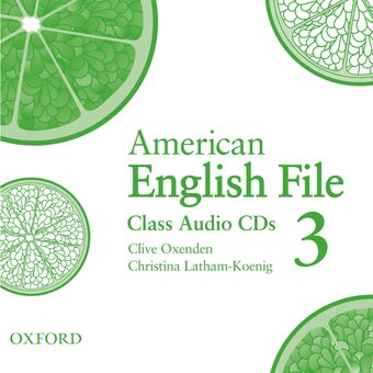 American English File Level 3 Class Audio CDs book cover