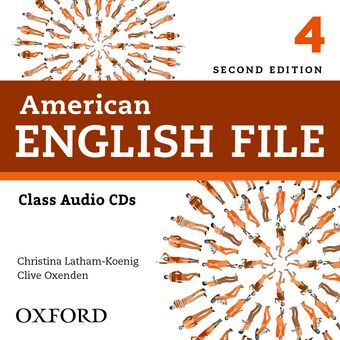 American English File Level 4 Class Audio CDs book cover