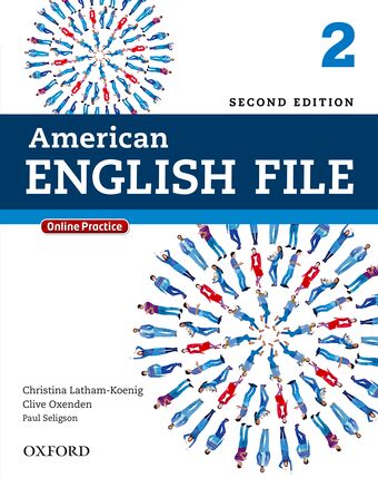 American English File Level 2 Student Book with Online Practice book cover