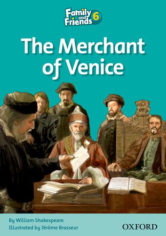 Family and Friends Readers 6 The Merchant of Venice book cover