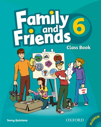 Family and Friends 6 Classbook and MultiROM Pack book cover