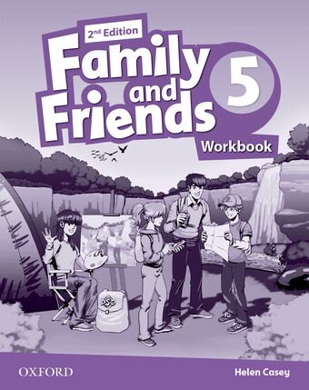 Family and Friends 5 Workbook book cover