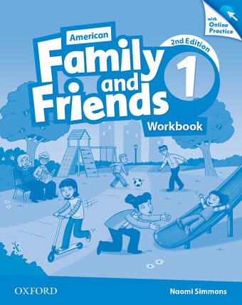 American Family and Friends 1 Workbook with Online Practice Pack book cover