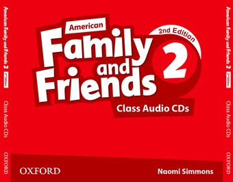 American Family and Friends 2 Class Audio CD 3 Discs book cover