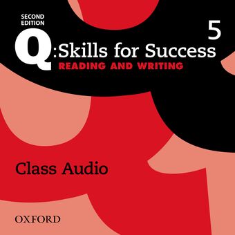 Q Skills for Success Level 5 Reading & Writing Class Audio CD (x3) book cover