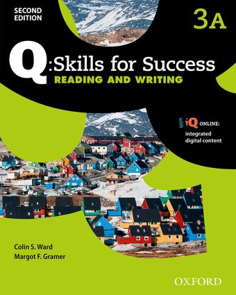 Q Skills for Success Level 3 Reading and Writing Students Book Split A book cover