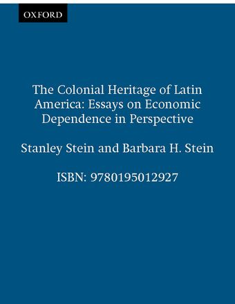 The Colonial Latin America book cover