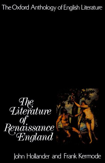 Literature in Renaissance England book cover