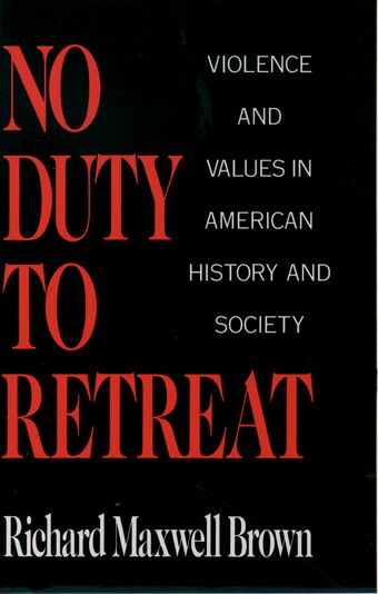 No Duty to Retreat book cover