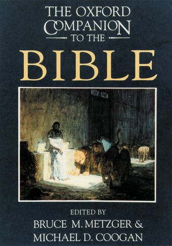 The Oxford Companion to the Bible book cover