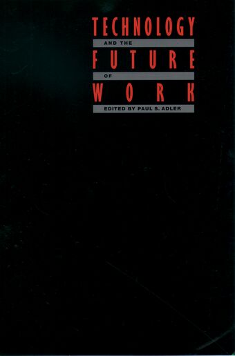 Technology and the Future of Work book cover