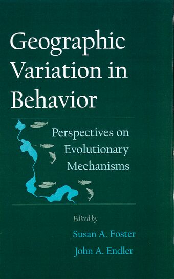 Geographic Variation in Behavior book cover