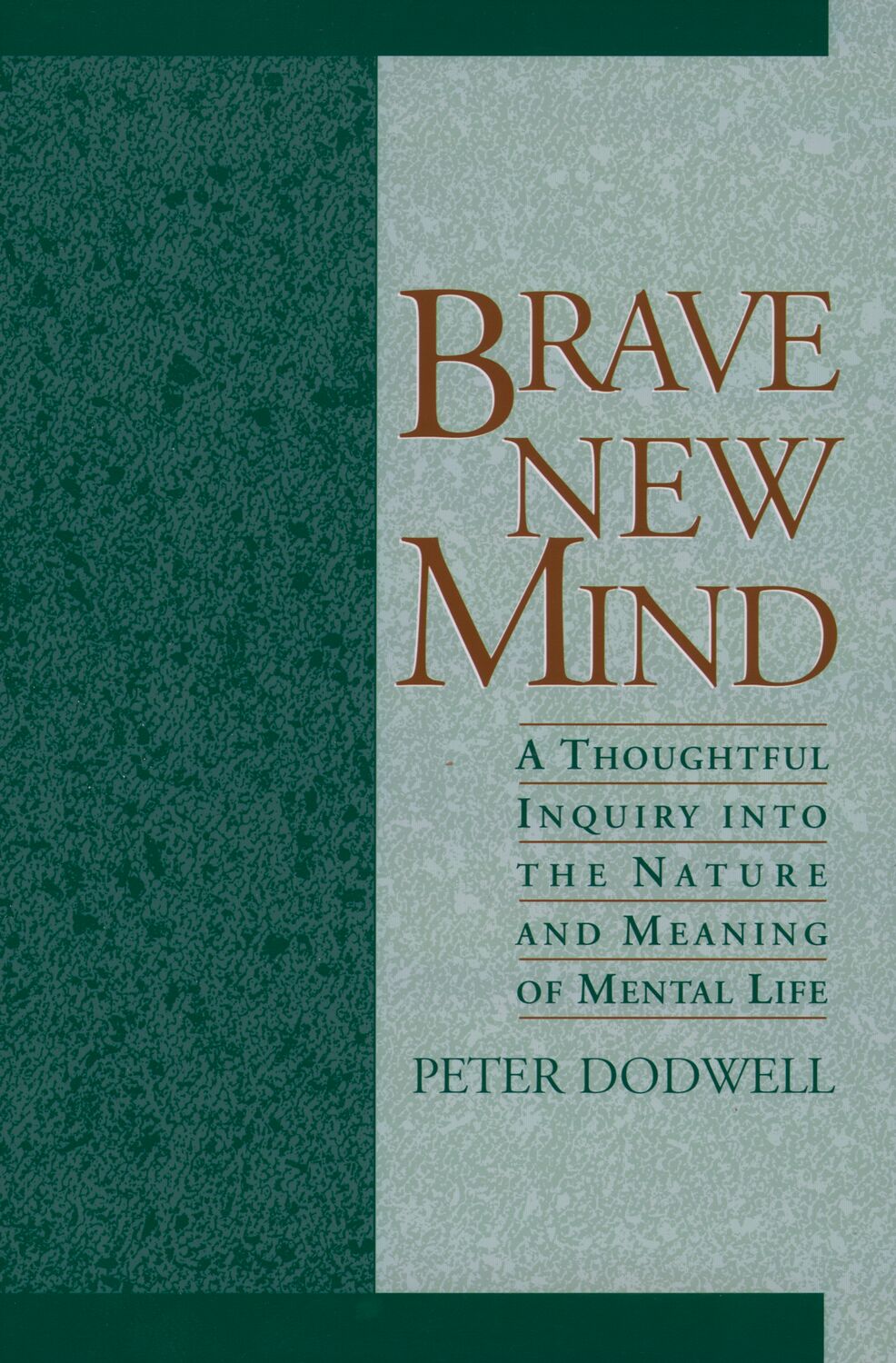 Brave New Mind book cover
