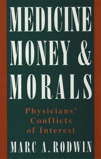 Medicine, Money, and Morals book cover
