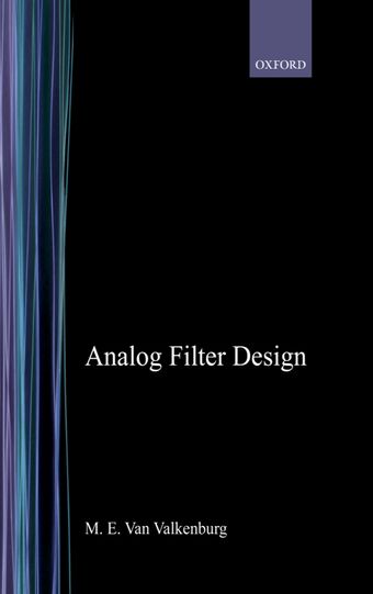 Analog Filter Design book cover