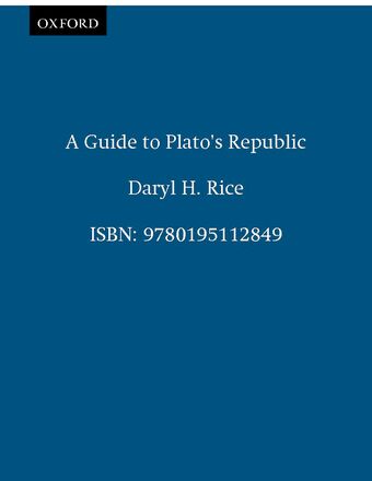 A Guide to Plato's Republic book cover