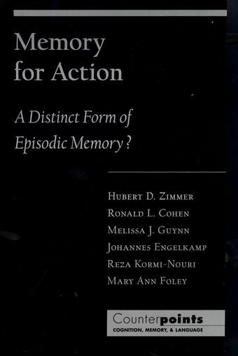 Memory for Action book cover