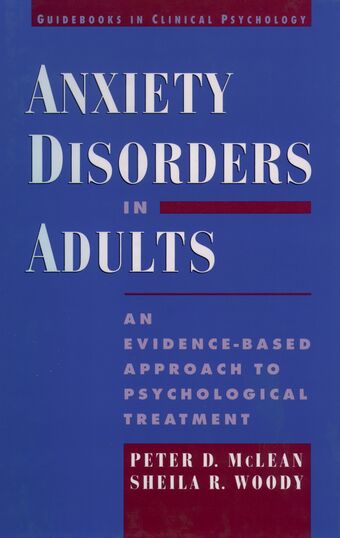 Anxiety Disorders in Adults book cover