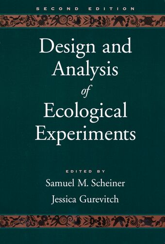 Design and Analysis of Ecological Experiments book cover
