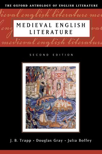 The Oxford Anthology of English Literature book cover