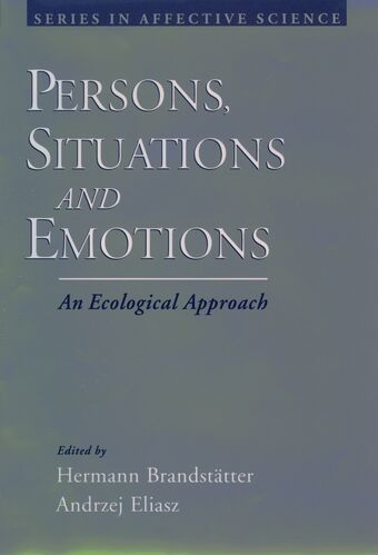 Persons Situations and Emotions book cover