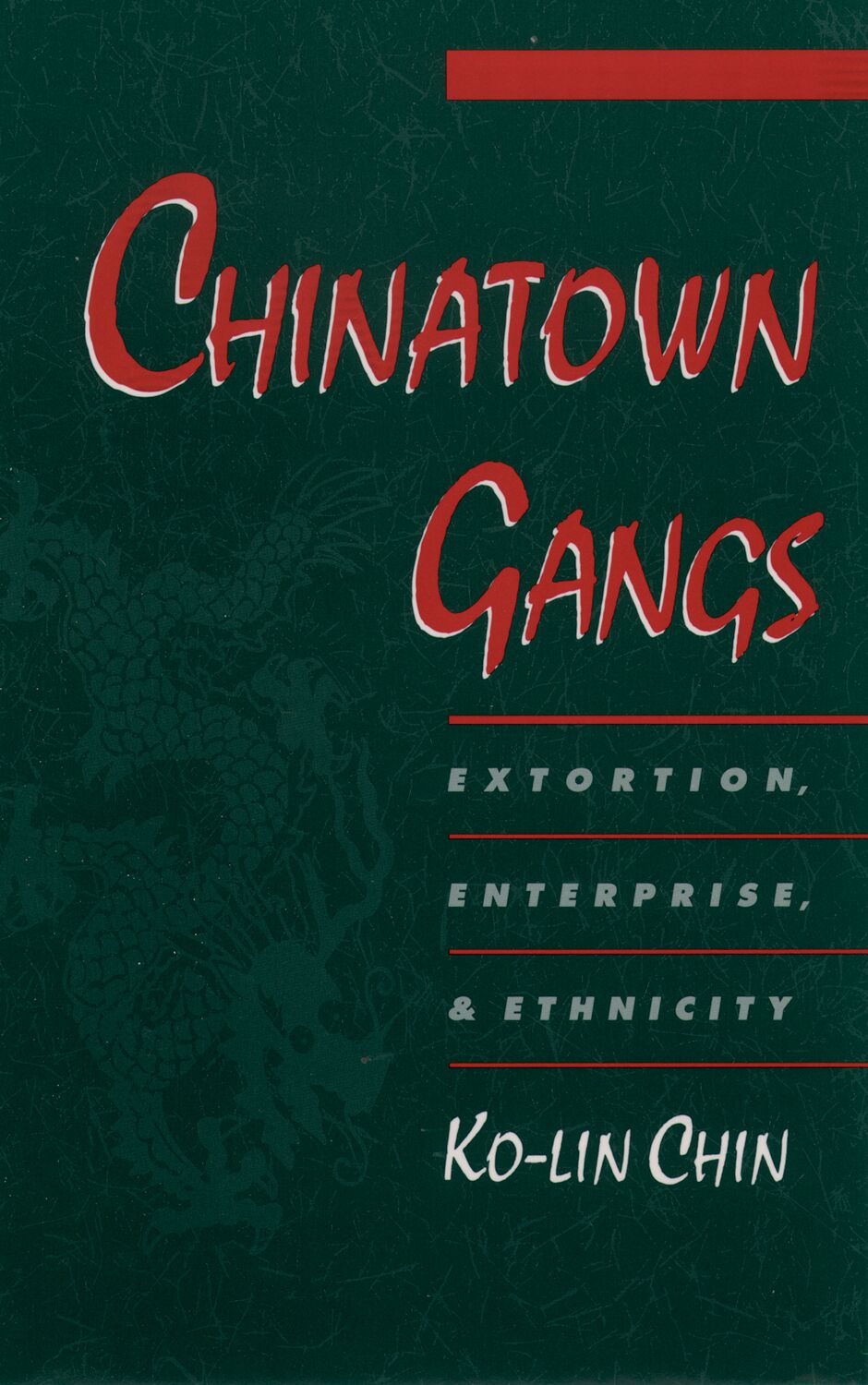 Chinatown Gangs book cover