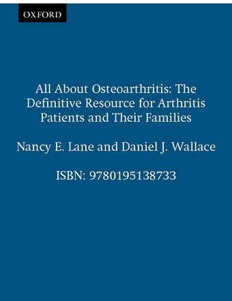 All about Osteoarthritis book cover