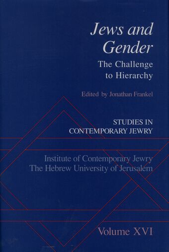 Jews and Gender book cover