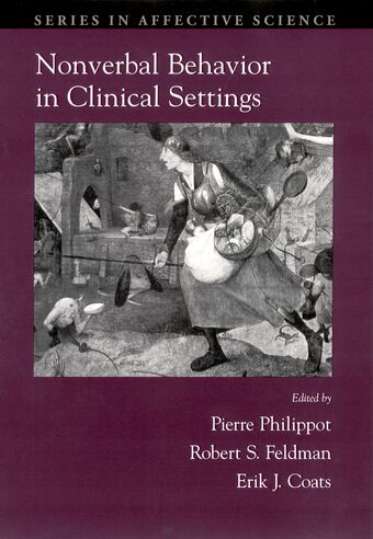 Nonverbal Behavior in Clinical Settings book cover