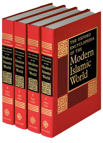 The Oxford Encyclopedia of the Modern Islamic World book cover