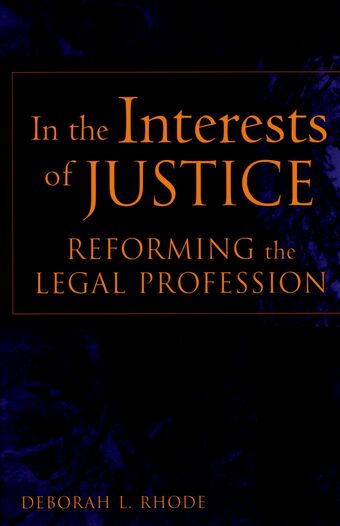 In the Interests of Justice book cover
