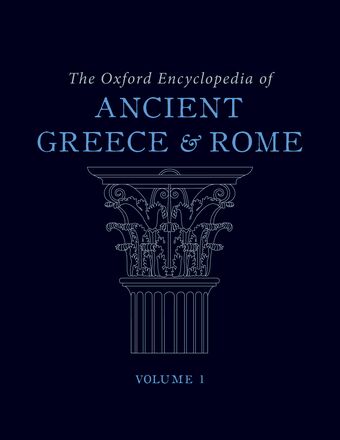 The Oxford Encyclopedia of Ancient Greece and Rome book cover