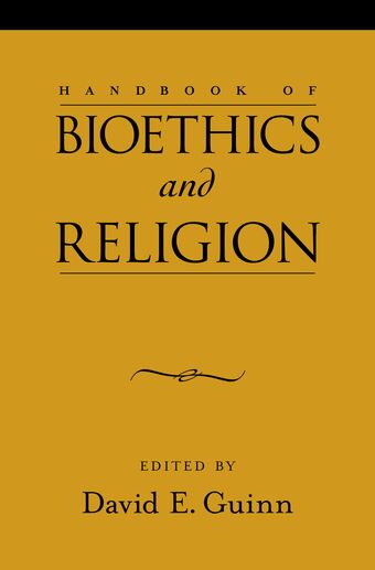 Handbook of Bioethics and Religion book cover