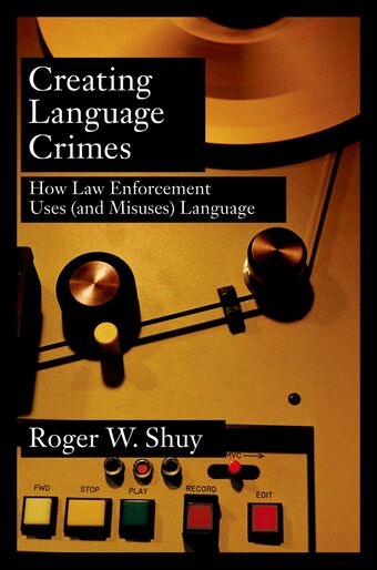 Creating Language Crimes book cover