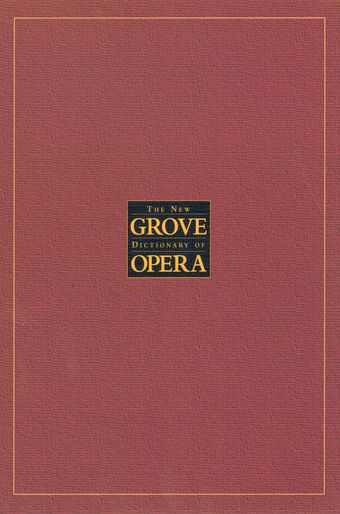 The New Grove Dictionary of Opera book cover