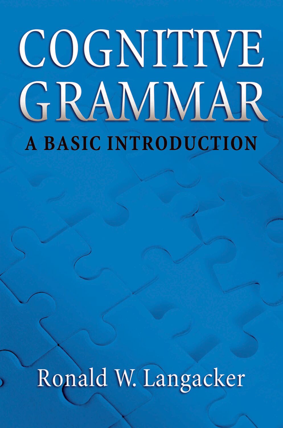 Cognitive Grammar book cover
