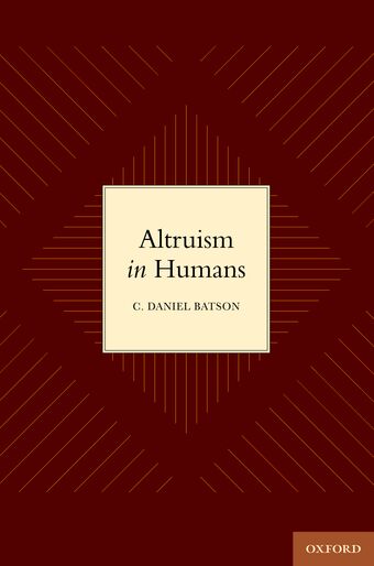 Altruism in Humans book cover
