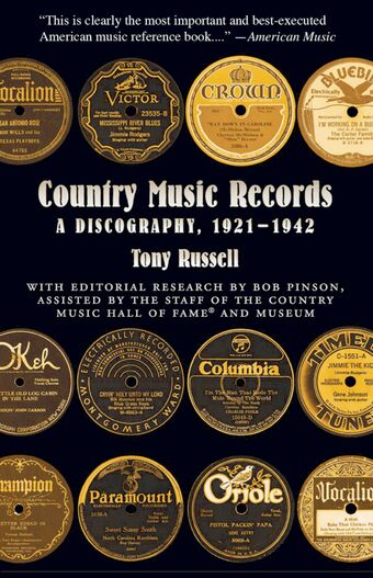 Country Music Records book cover