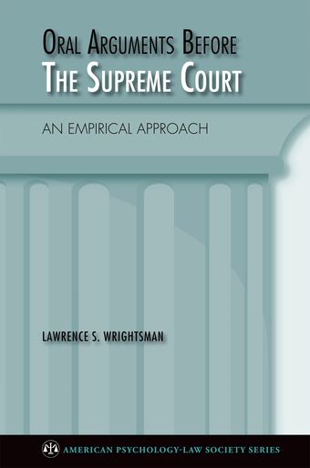 Oral Arguments Before the Supreme Court book cover