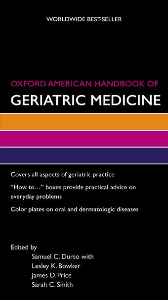 Oxford American Handbook of Geriatric Medicine book cover