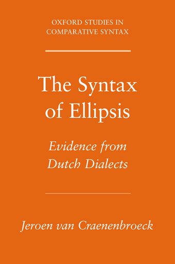 The Syntax of Ellipsis book cover