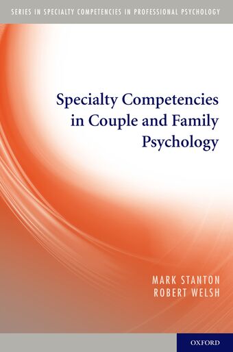 Specialty Competencies in Couple and Family Psychology book cover