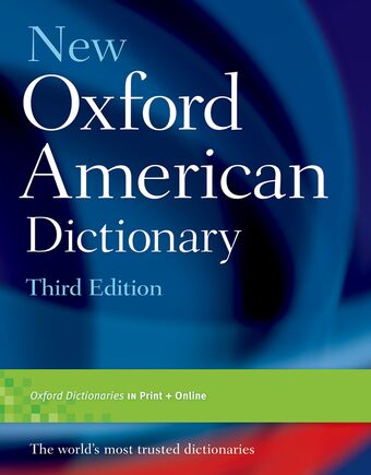 New Oxford American Dictionary book cover