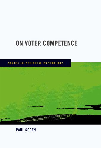 On Voter Competence book cover