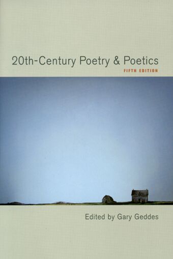20th-Century Poetry and Poetics book cover