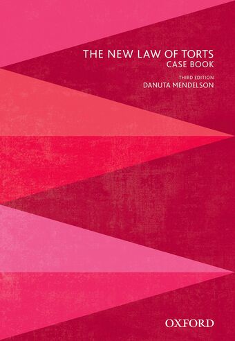 The New Law of Torts Case Book book cover