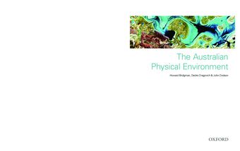 The Australian Physical Environment book cover