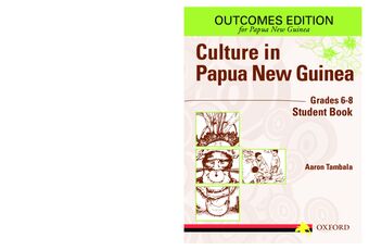 Culture In Papua New Guinea Grades 6-8 book cover