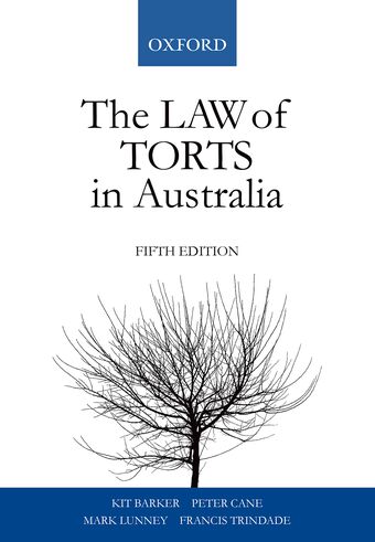 The Law of Torts in Australia book cover