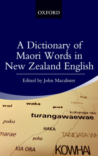 A Dictionary Of Maori Words In New Zealand English book cover